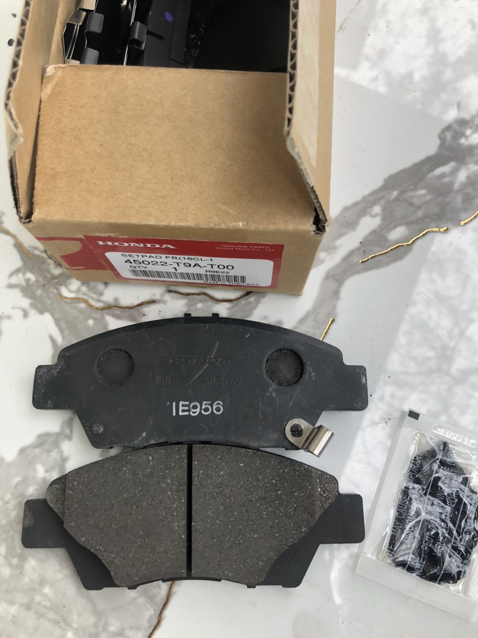 má phanh trước, bố thắng trước honda city 2014  – 2019 hàng xịn chính hãng, giá tốt :