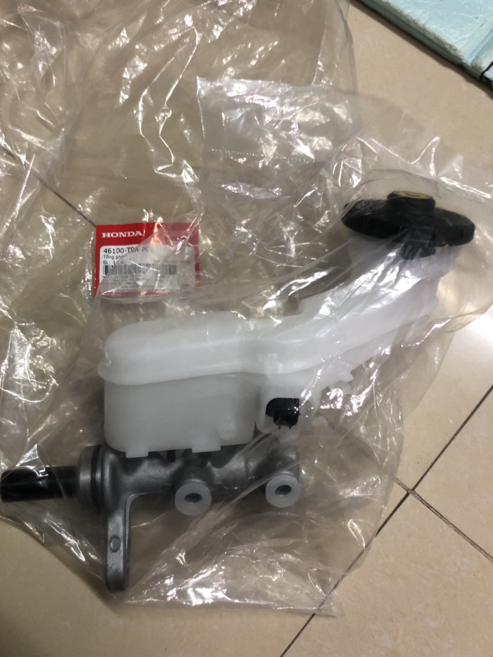 Tổng phanh xe honda city 2014 – 2017 hàng xịn chính hãng, giá tốt : 46100T9AP01