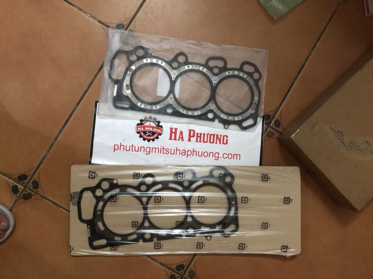 gioăng quy lát, gioăng mặt máy honda accord 2008  hàng xịn chính hãng, giá tốt : 12251R70A01-12261R70A01