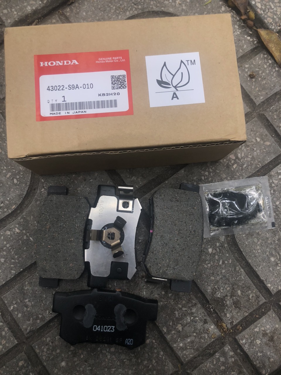 má phanh sau honda Crv 2.0 , 2.4 – 2011- 2013 hàng xịn chính hãng, giá tốt : 43022S9A010