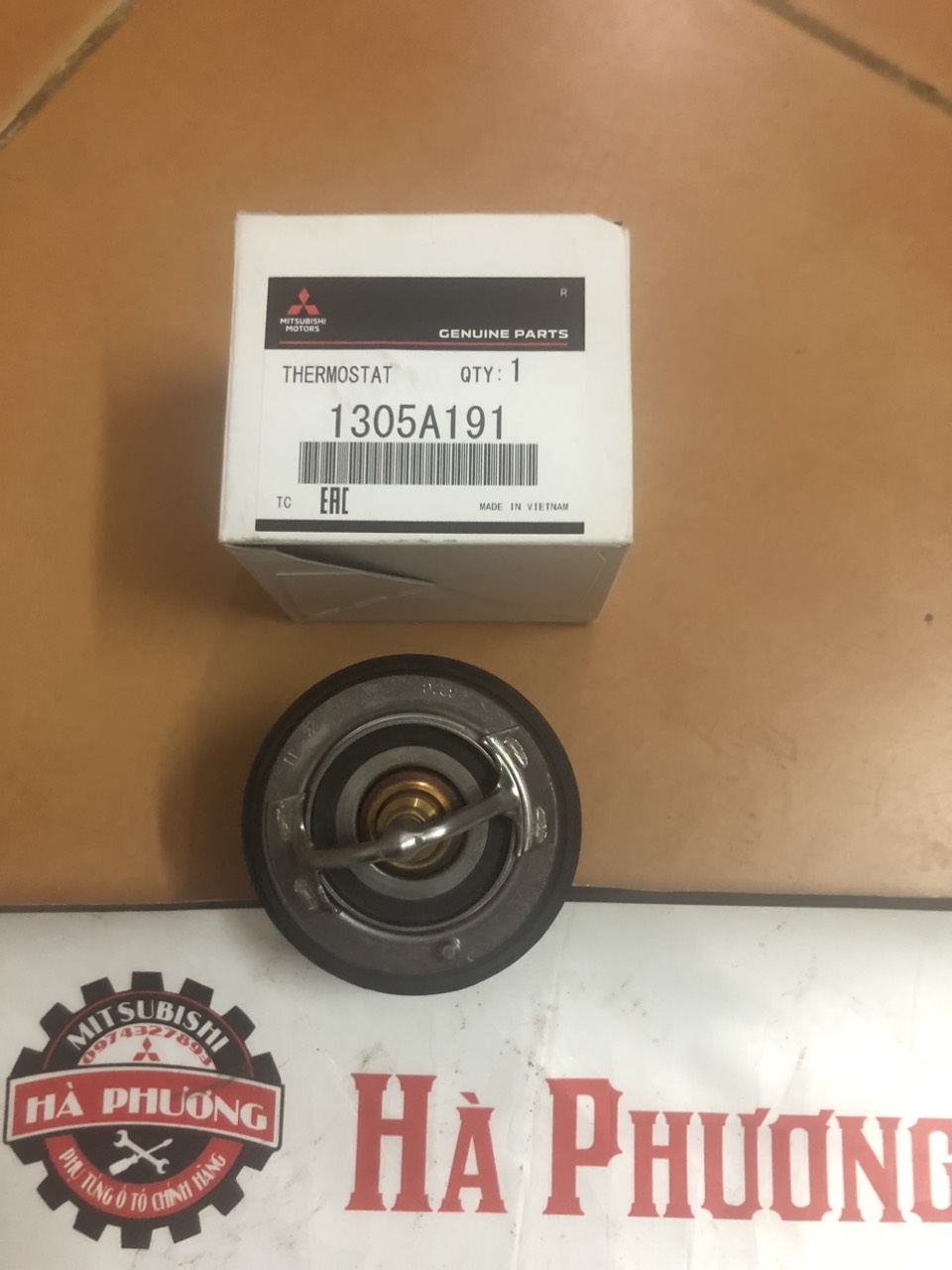 van hằng nhiệt xe mitsubishi triton, pajero sport 2010 – 2015 hàng xịn chính hãng,  giá tốt : 1305A191