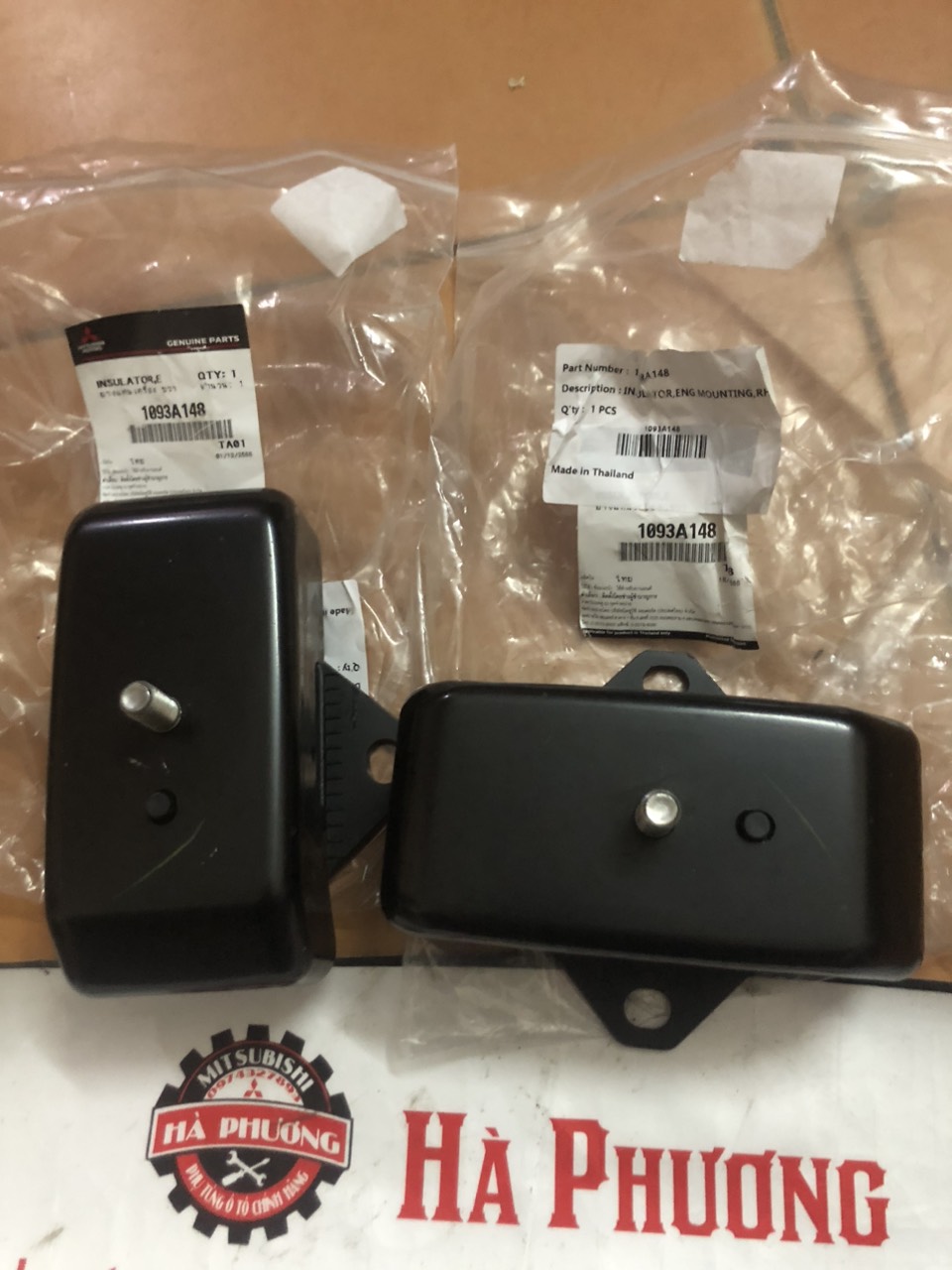 Chân máy xe mitsubishi triton, pajero sport 2010 – 2015 hàng xịn chính hãng, giá tốt : MR992670-1093A148
